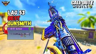 LAG 53 BEST Gunsmith For Call Of Duty Mobile // Fast ADS +No RECOIL // Call Of Duty Mobile // #codm