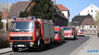 Schuppenbrand greift &uuml;ber: Gro&szlig;einsatz in Hirschfelde