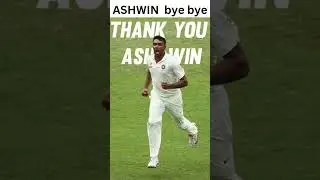 ASHWIN bye bye #cricket #ashwin #viratkohli #rohitsharma #ipl #sports #shortvideo #viralvideo #icc