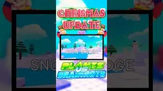 ❄️SNOW BRIDGE🌉 Update is FUN in plants vs brainrots  #plantsvsbrainrots #robloxedits