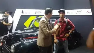 Dream car expo, mr beam impersonator faiket at midvalley