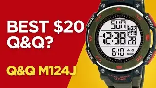 Best $20 Digital Watch? Q&Q M124J by Citizen