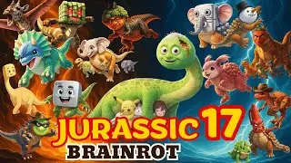 Brainrot Anime Opening Song Pt.17 ft Jurassic World | Official Music Video