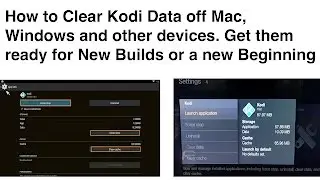 Kodi - How to Clear Data