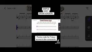 Imagine Dragons - Demons Drum Sheets Tutorial TABS | Best Dum App - InstaDrum | Beginner Drummer