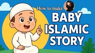 Cute Baby Voice Islamic Story | AI Animation for Muslim Kids❤✔💯