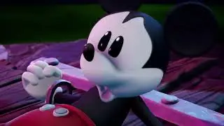 Disney Epic Mickey: Rebrushed - Mickey Arrives in Wasteland | The Shadow Blot & Mad Doctor&rsquo;s Lab