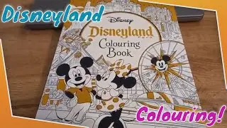 Disney's Disneyland Colouring Book Flip-Through Overview!