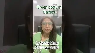 GREEN POTTY in babies.#parenting #newborn #parentingtips #mom #newmom #pediatrician#infants#health
