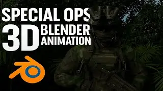 Special Ops Soldier 3D Animation | Blender Short Cinematic