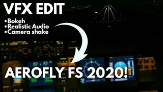 Realistic Night Landing At San Diego - Aerofly FS 2020