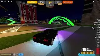 Roblox Driving Empire - 1993 McLaren F1 [Test Drive In the Night at Rush Hour Race] (No Talking)