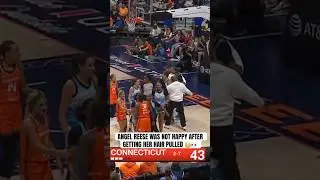 Things got chippy after Angel Reese&rsquo;s hair was pulled on a rebound attempt 😳