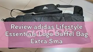 Review adidas Lifestyle Essentials Logo Duffel Bag Extra Small Unisex Black GN2034