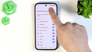 POCO F8 Pro: отображение скорости сети в строке состояния