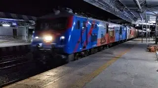 Danapur secunderabad SF Exp and bhagalpur Ltt SF EXP Overtake Rewa bilaspur Express At maihar #train