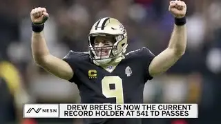 Tom Brady and Peyton Manning Congratulate Drew Brees Breaking TD Passing Record