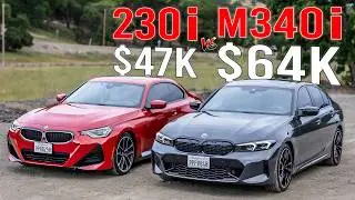Best Non-M Driver&rsquo;s BMW? | 2023 BMW G20 M340i vs 2022 BMW G42 230i