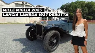 Mille Miglia 2025: anteprima Lancia Lambda 1927, il mito torna in gara
