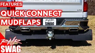 Rockstar Full Width Bumper Mount Tow Mud Flaps Features