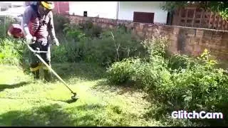 limpeza de terreno antes e o depois no mesmo video