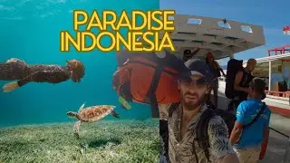 From Gili Air to Gili Trawangan with Public Boat + exploring, Paradise? 🇮🇩