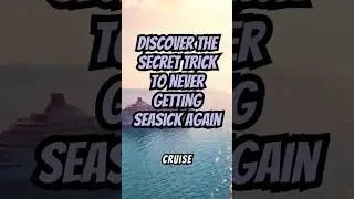 How to Prevent Seasickness on a Cruise | Tips, Remedies & What Really Works #cruisetour #cruiseship