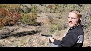Glock 19 Long Range Shooting, Suppressed of Course (Griffin Optimus)