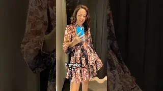 Vestido Lindo ZARA! Tend&ecirc;ncia Primavera e Ver&atilde;o 2024! #dicasdemoda #lookinspira&ccedil;&atilde;o
