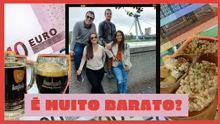 CUSTO DE VIDA NA ESLOVÁQUIA - Quanto gastamos em um dia com supermercado e restaurante?