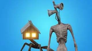 Siren Head and House Head. Best Moments