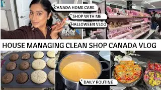 Canada House ManagingTips, Daily Productive Vlog Clean Shopping Recipes Daily Routine Halloween Vlog