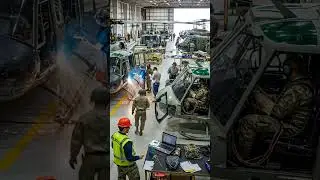 Building guardians of the sky! Watch #shorts #militaryaircraft #assemblyline #viralshorts #mustwatch