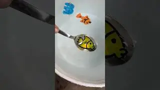 EPIC! Magic Drawing Of Fish On Water 🤩 #art #magic #shorts