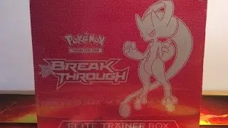 Pokemon Mega Mewtwo Y Breakthrough Elite Trainer Box Opening