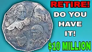 Australian 50 cents Coins worth Big money - that can change your life! Australia coins to look for!
