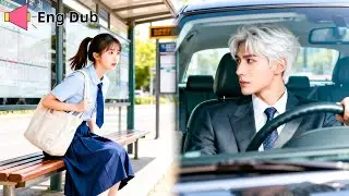 Working late she misses the last bus— a passing CEO falls in love and drives her away