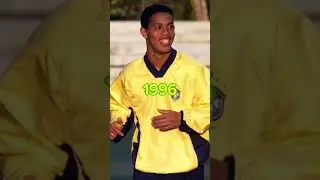 Ronaldinho gaucho evolution  1994 to 2002 world cup #evolution #soccer #gamesoccer #ronaldinho