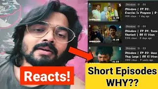 Why Bb ki vines Dhindora Episodes are Short?|Bhuvan bam reaction to Dhindora Short Ep #shorts