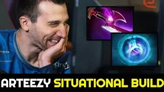 ARTEEZY Situational Build Anti Mage - Silver Edge & Linken's Sphere 7.27 Dota 2