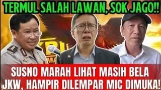 TERMUL MATI KUTU‼️ HAMPIR DI LEMPAR MIC PAK SUSNO. MASIH BELA IJASAH JKW BUTA DENGAN BUKTI‼️