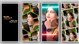 New Trending Song Video Editing Alight Motion Kannada Love Song  Opakandla Betu Kanla  Song Video