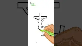 Good Friday Drawing | Jesus Cross Drawing | #shorts #youtubeshort #drawing #art #goodfriday #viral