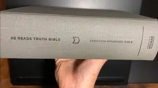 He Reads Truth CSB Men's Study Bible Review 4K