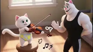 Akimnb successfully learned how to play the violin,let&rsquo;s see their music performance🤩🤩