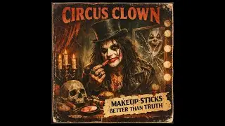 CIRCUS CLOWN &mdash; MAKEUP STICKS BETTER THAN TRUTH | Full Shock Rock Album (70s Hard Rock Revival)