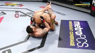 RickyJSports UFC3 online tournament Round 1 Fight 2