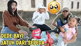 Ya Ampun Ponakan Arik JATUH DARI SEPEDA?! SAMPAI NANGIS KEJER! | Mikael TubeHD