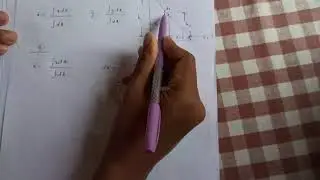 Centroid of a right angled triangle using method of integration