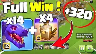LA MEILLEURE COMPO DRAGONS 2025 en HDV17 ! Clash of Clans